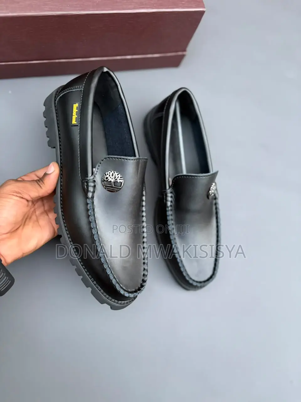 Timberland Tassel & Logo Loafers - Rough Sole