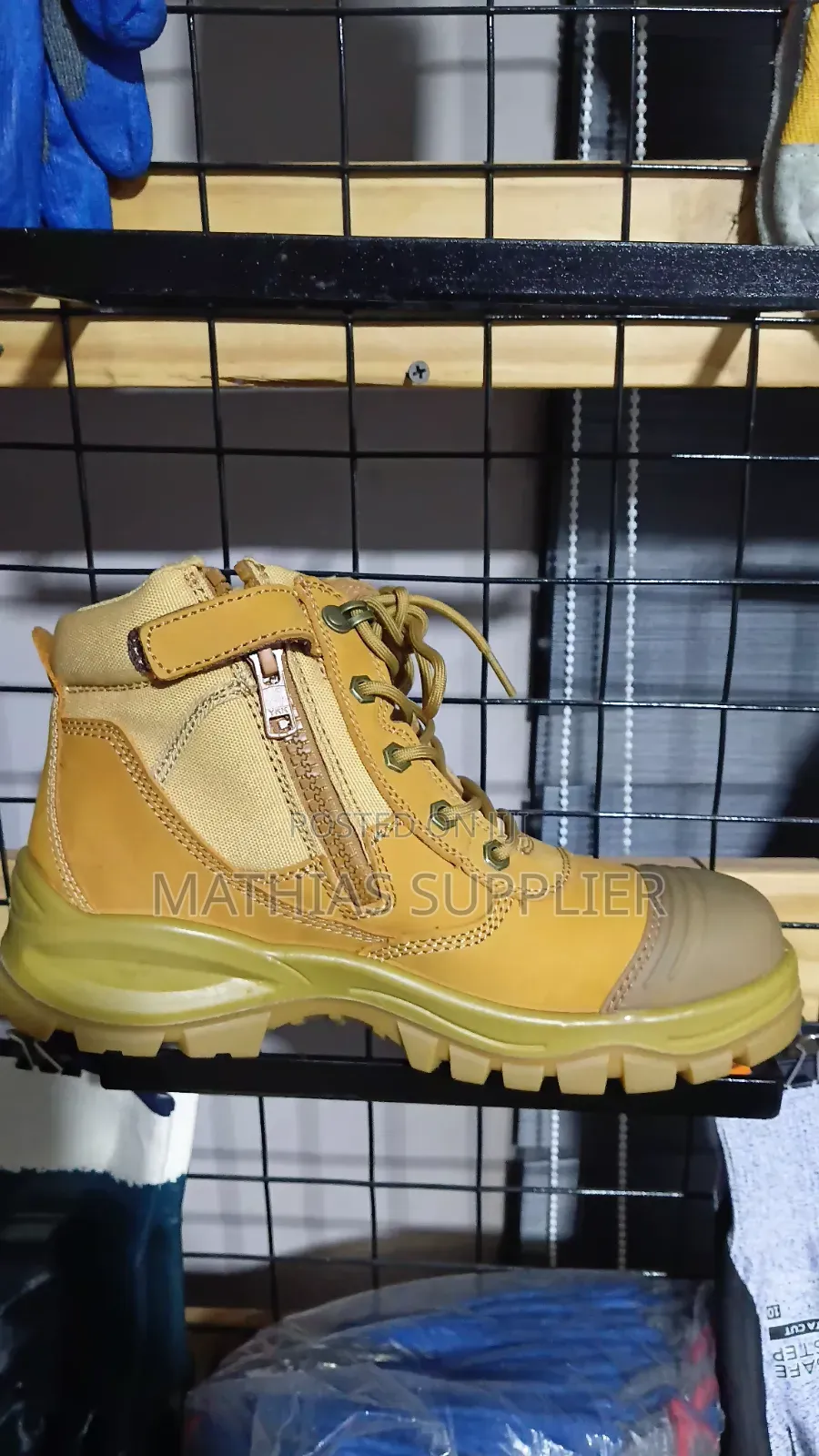 Safety Boot Learher