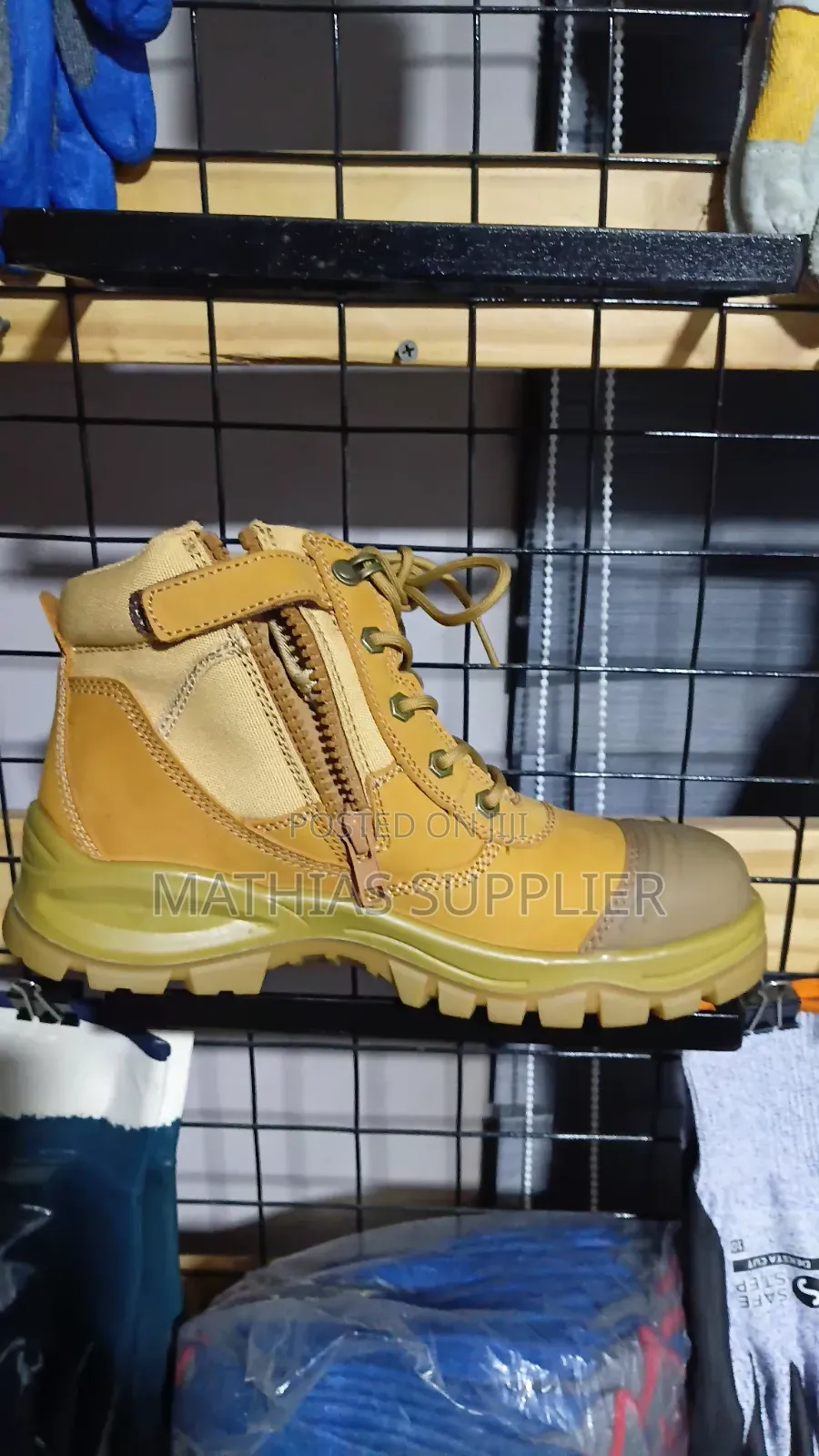 Safety Boot Learher