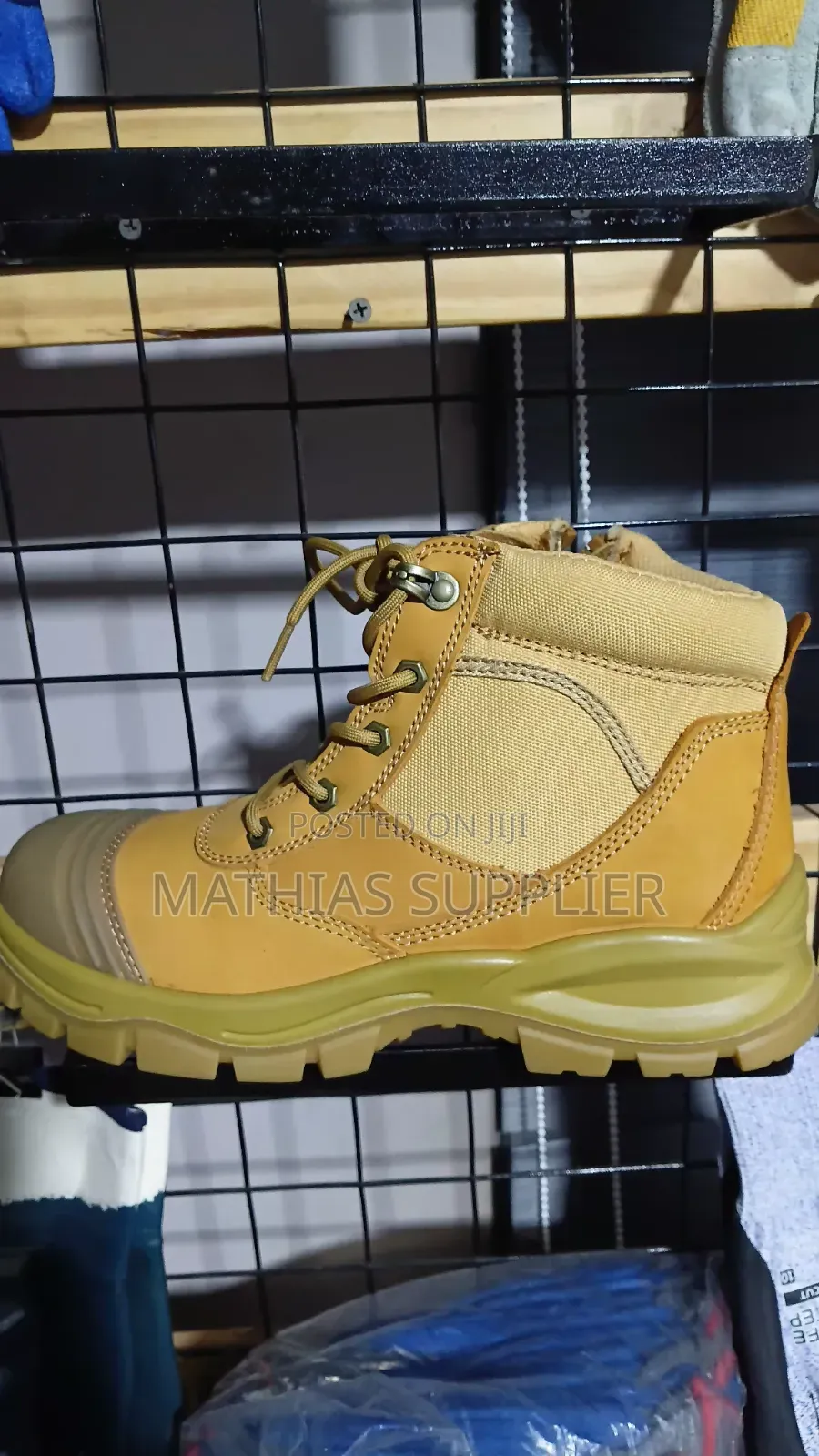 Safety Boot Learher