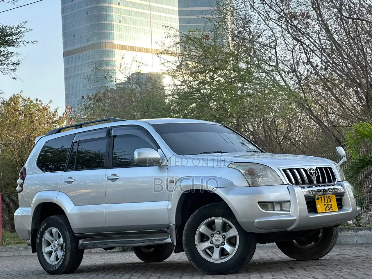 Toyota Land Cruiser Prado 2004 Silver