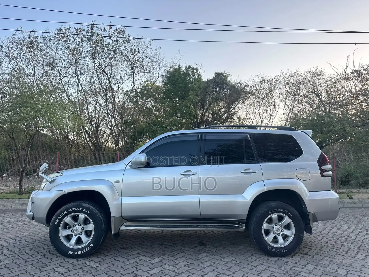 Toyota Land Cruiser Prado 2004 Silver