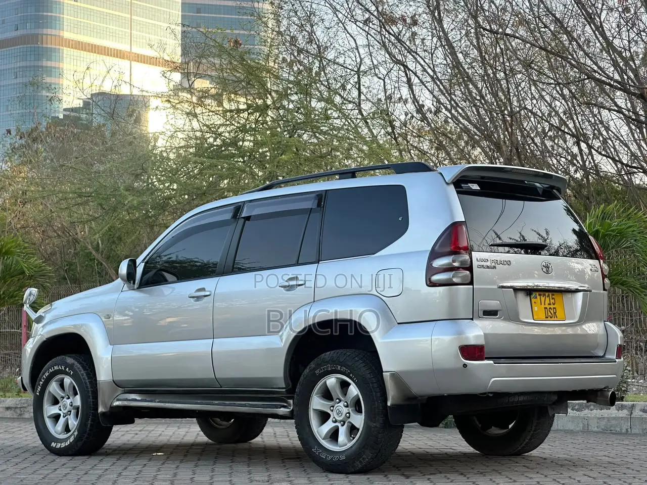 Toyota Land Cruiser Prado 2004 Silver
