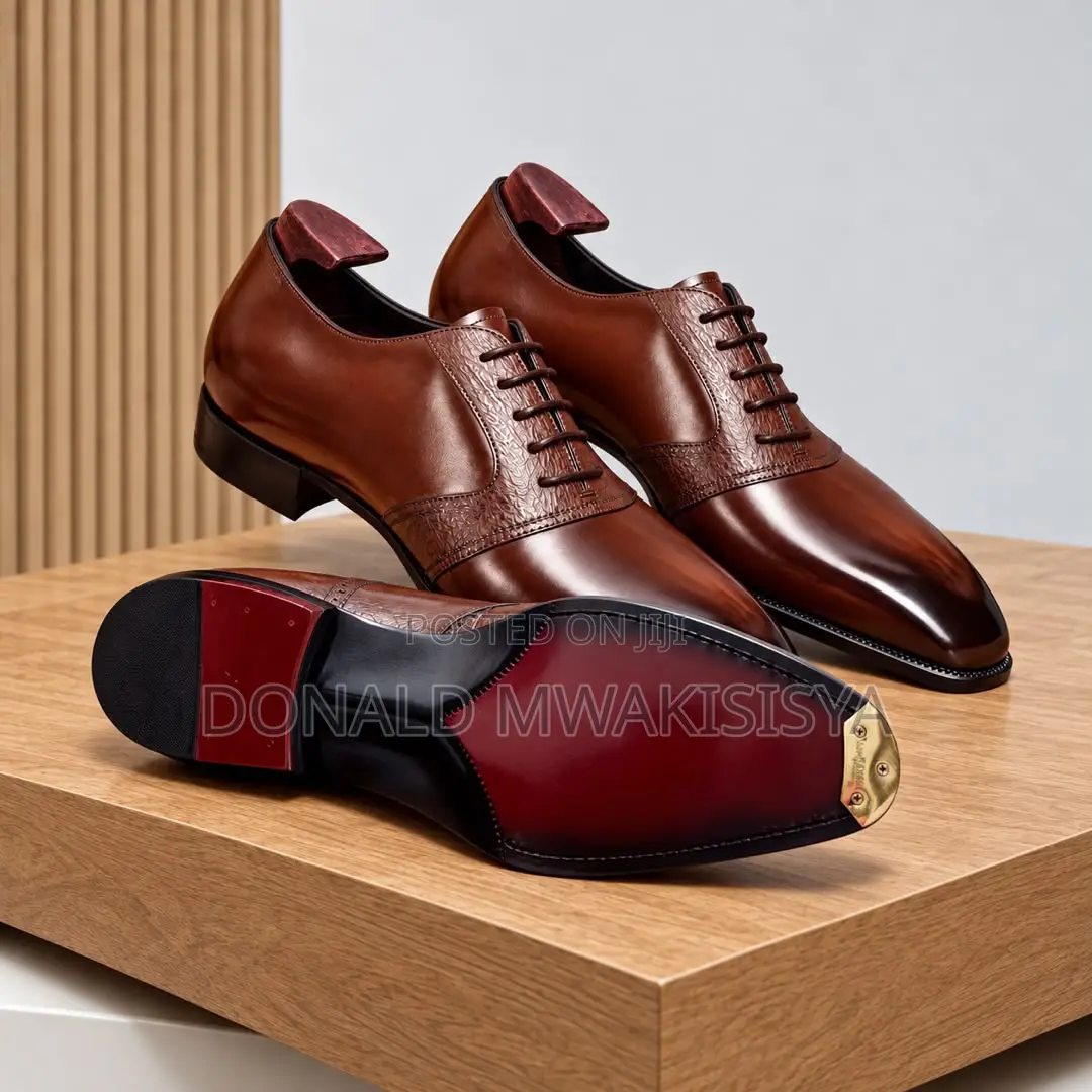 Italian Executive Oxford - Two Tone Brown