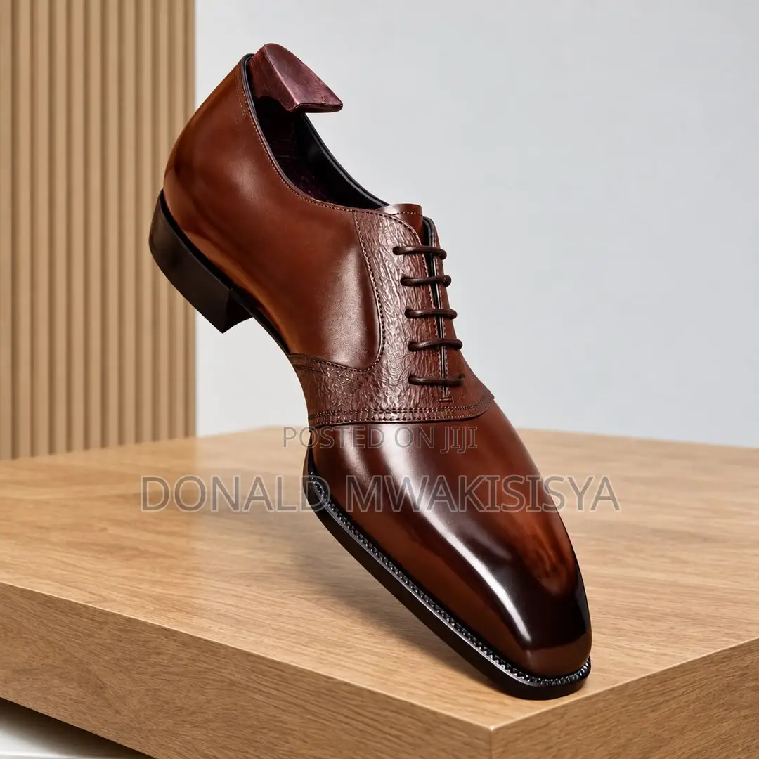 Italian Executive Oxford - Two Tone Brown