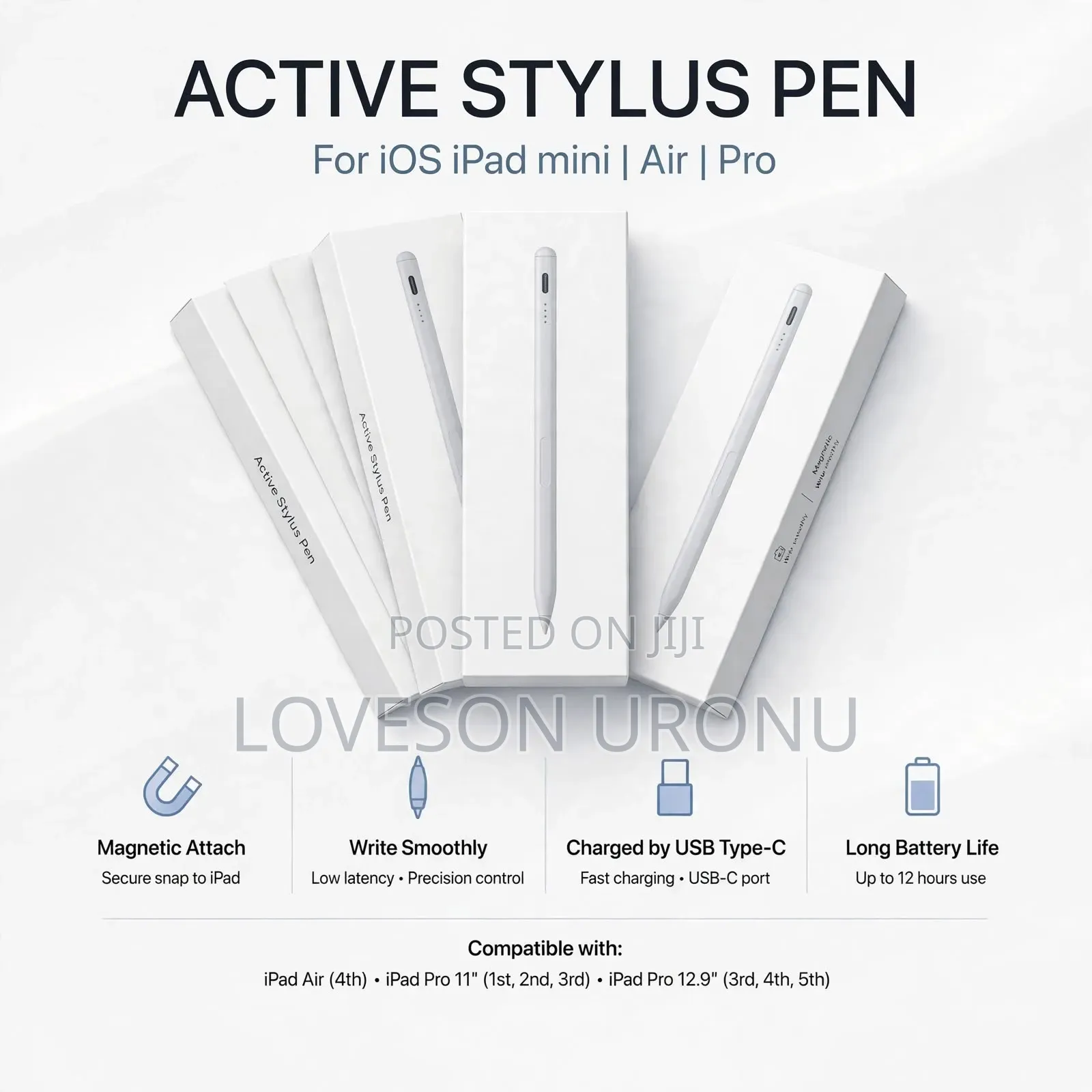 Active Stylus Pen Fo iPad