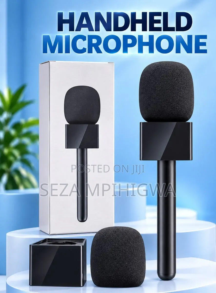 Wireless Handheld Interview Microphone Za Content Creators & Reporters