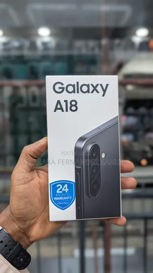 New Samsung Galaxy A18 128 GB Black
