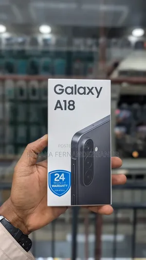 New Samsung Galaxy A18 128 GB Black