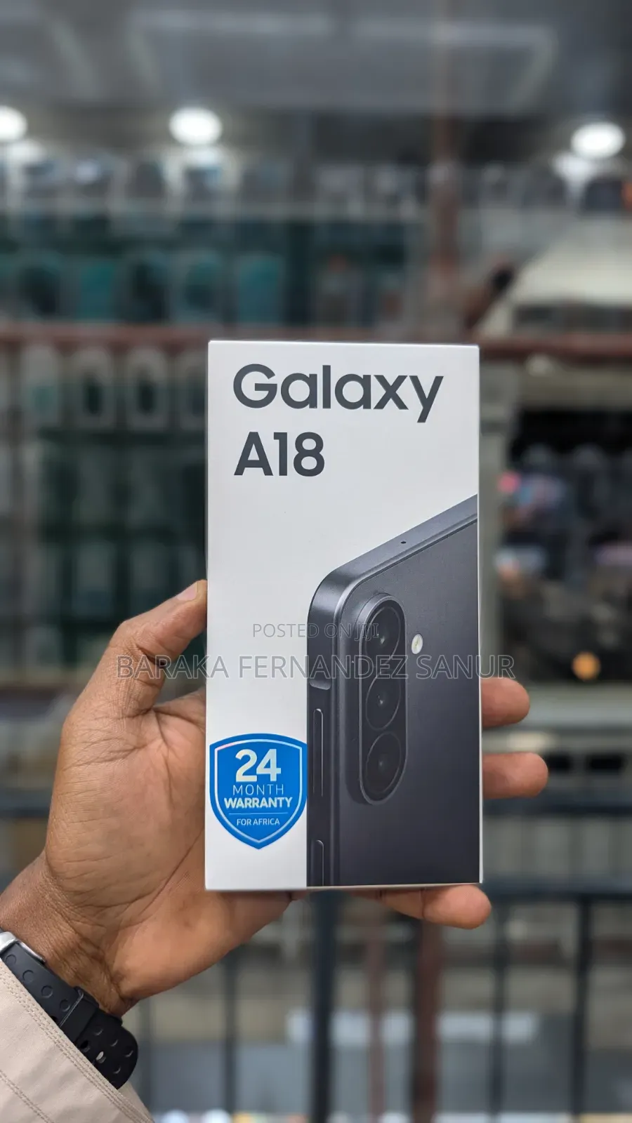 New Samsung Galaxy A18 128 GB Black