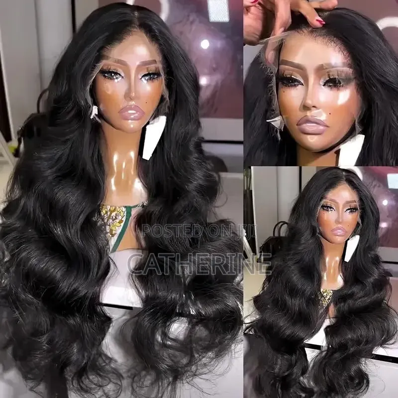 Semi Human Hair Full Frontal