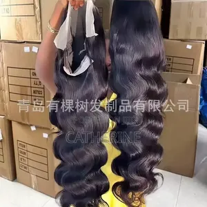 Semi Human Hair Full Frontal