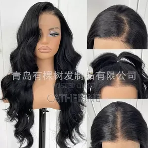 Semi Human Hair Full Frontal