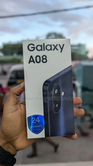 New Samsung Galaxy A08 64 GB Black