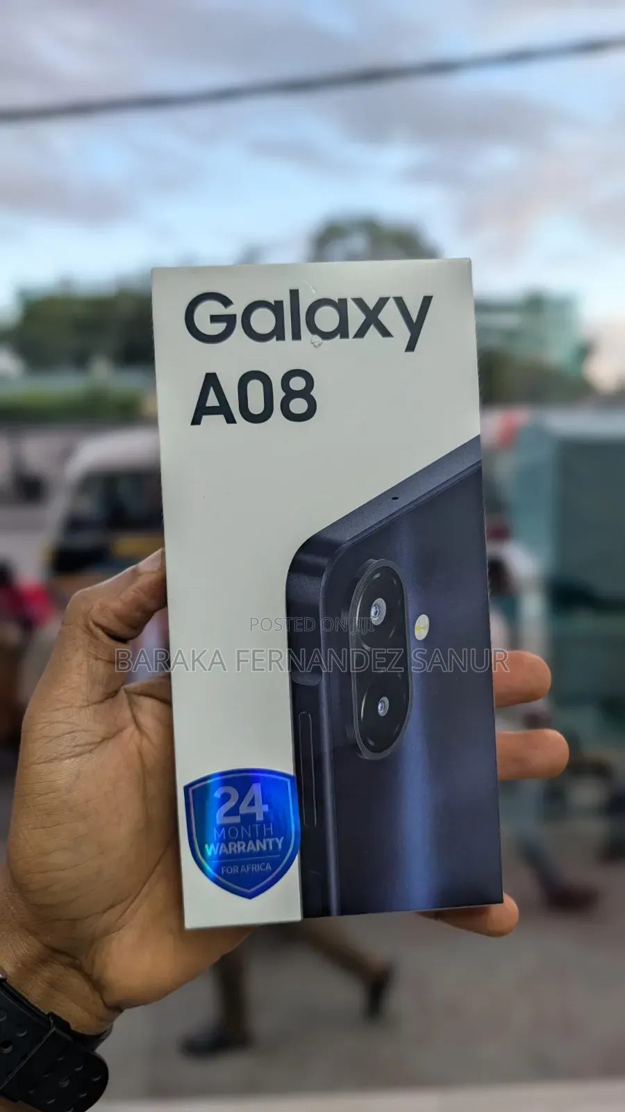 New Samsung Galaxy A08 64 GB Black