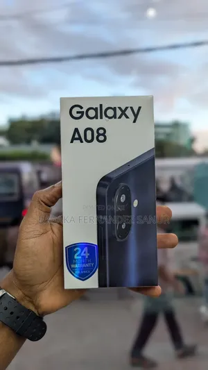 New Samsung Galaxy A08 64 GB Black