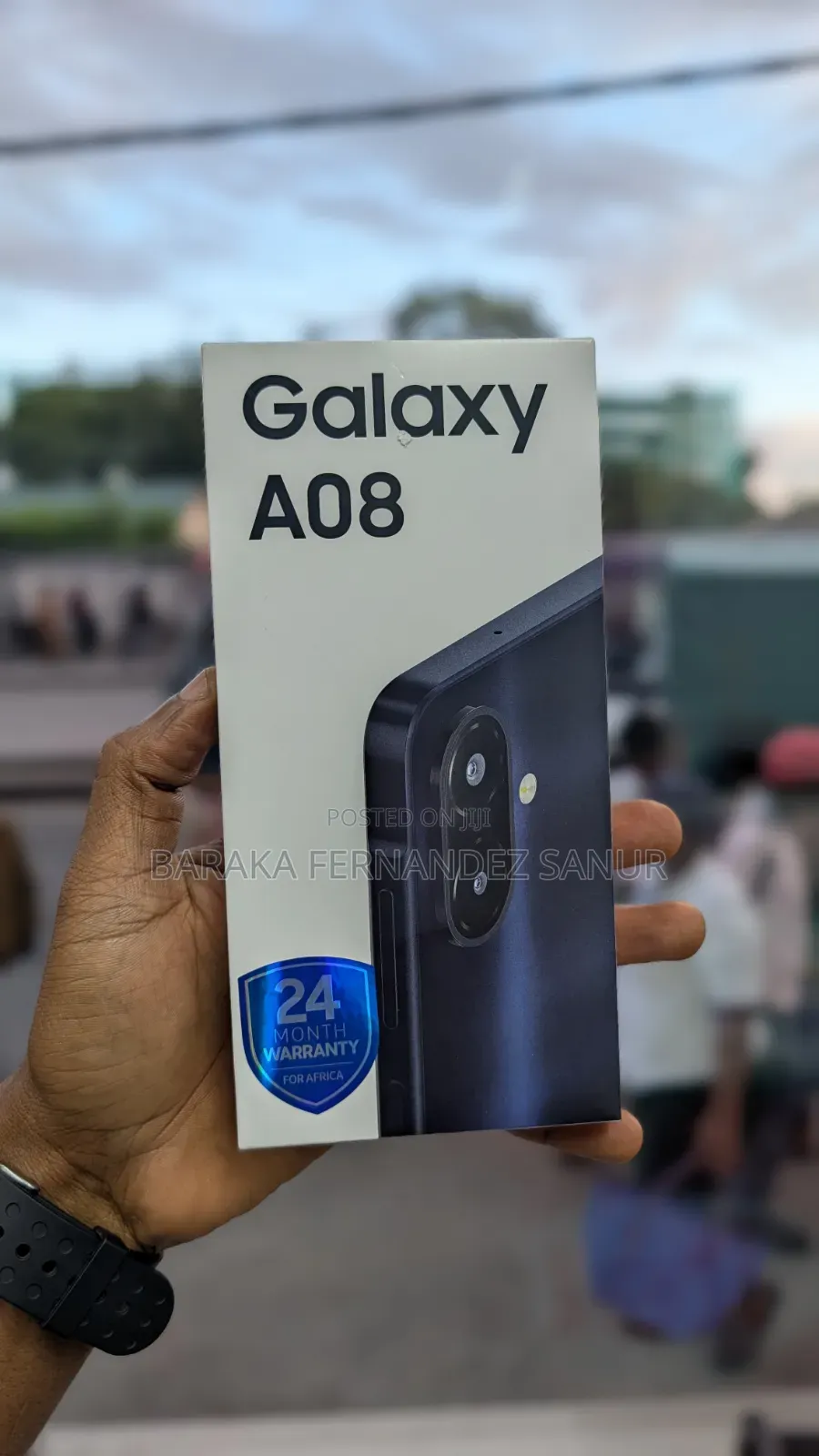 New Samsung Galaxy A08 64 GB Black