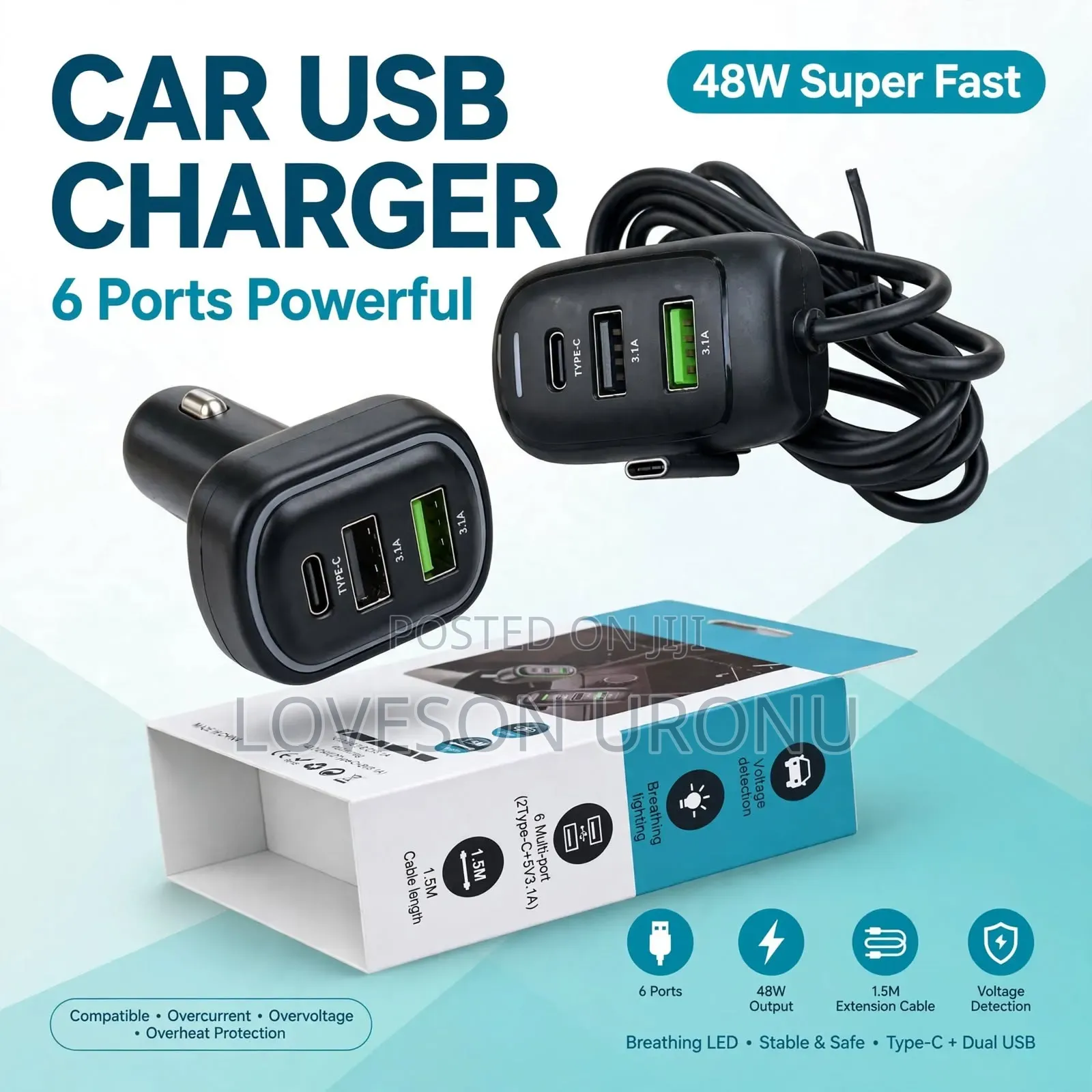 6 Mult Port Charger