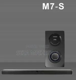 ​m7-S Soundbar With Subwoofer System - Bass Nzito & Crystal Clear