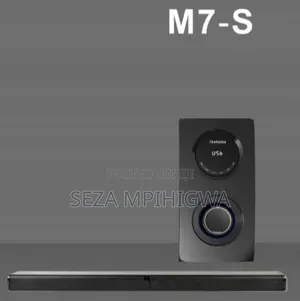 ​m7-S Soundbar With Subwoofer System - Bass Nzito & Crystal Clear
