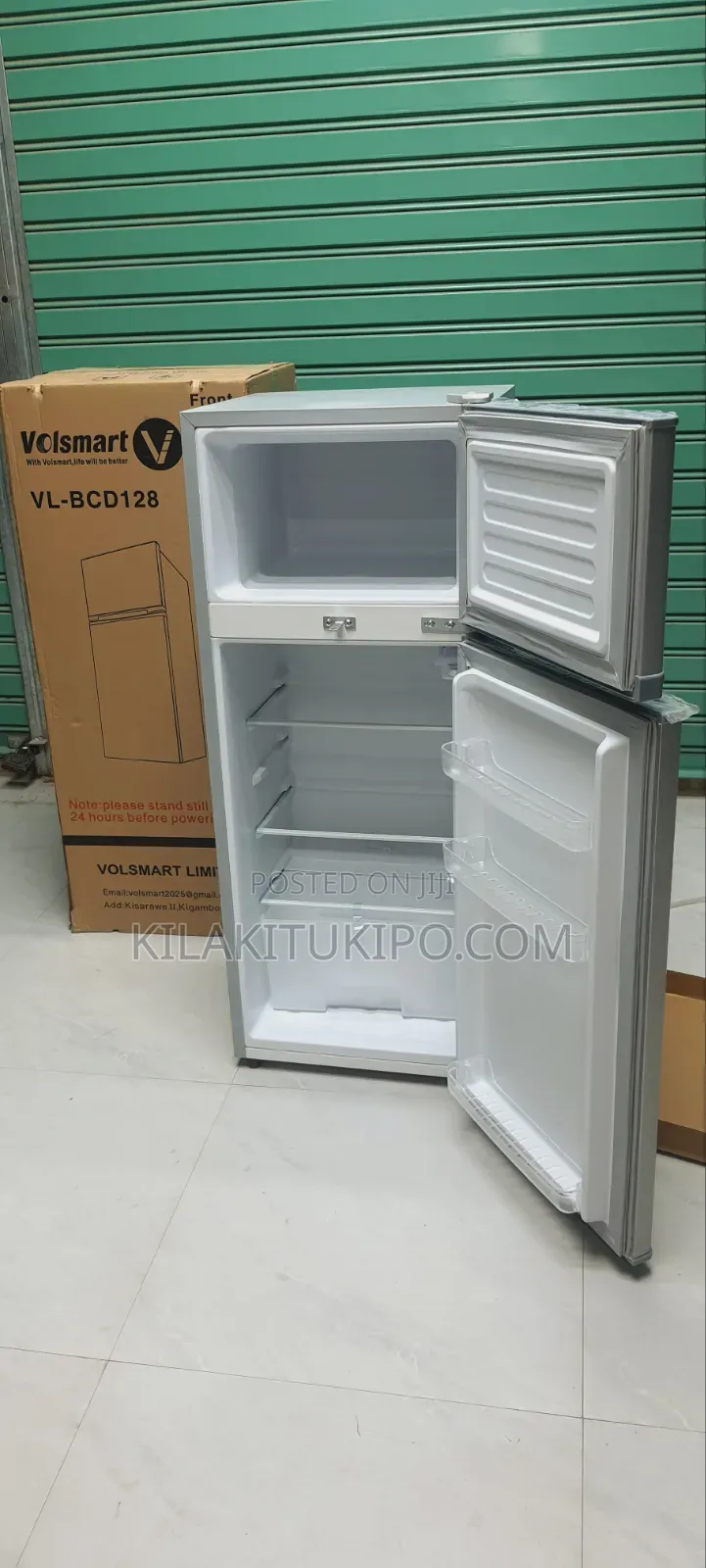 Volsmart Fridge Top Freezer 128l