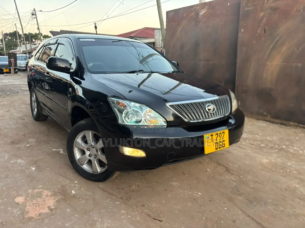 Toyota Harrier 2007 Black