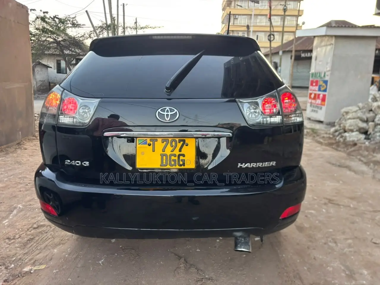 Toyota Harrier 2007 Black