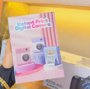 Instant Print Digital Camera Ya Watoto (Picha Papo Hapo - Thermal