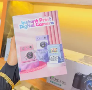 Instant Print Digital Camera Ya Watoto (Picha Papo Hapo - Thermal