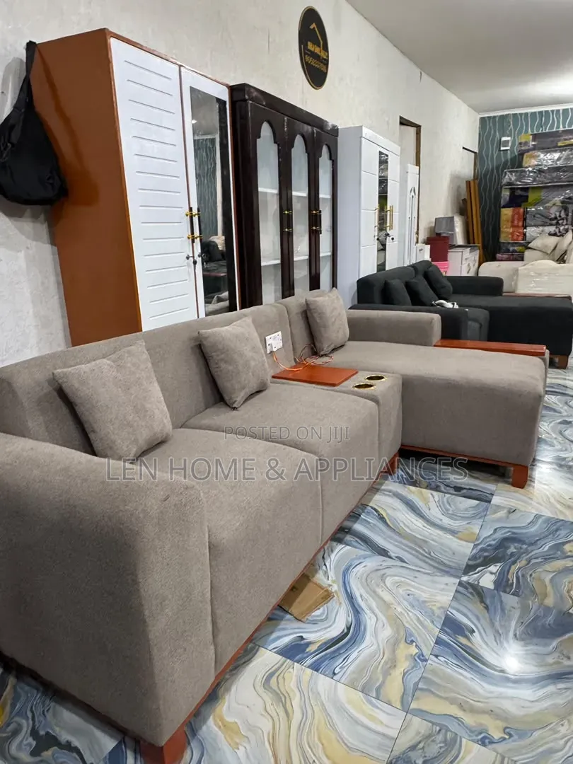Sofa L Shape Luxury Na Clean