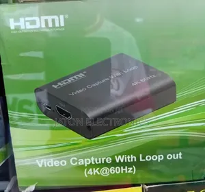 Hdmi Video Capture With Loop Out 4k at 60hz