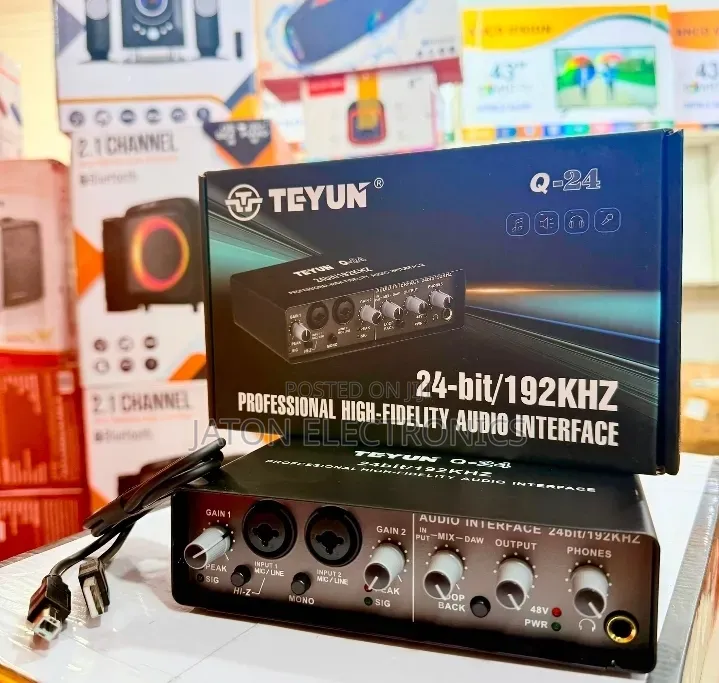Teyun Sound Card 2 Ways