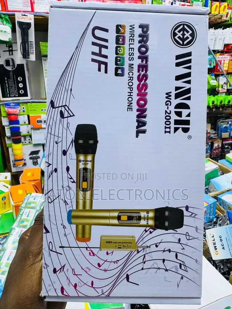 Professional Wireless Microphone 2mic