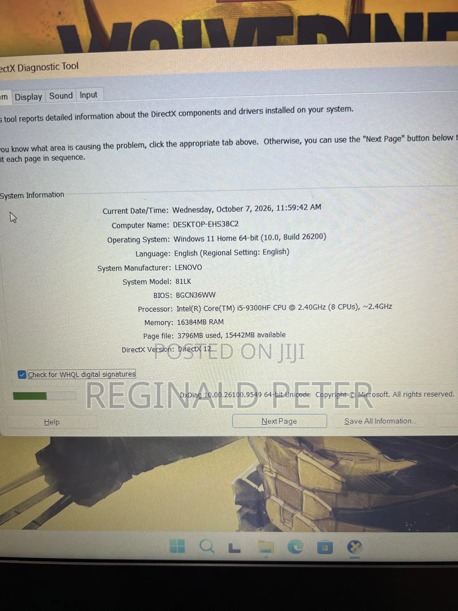 Laptop Lenovo IdeaPad L340 16GB Intel Core i5 HDD+SSD 512GB