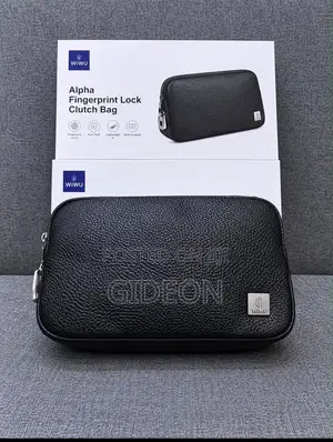 Wiwu Alpha Fingerprint Lock Clutch Bag