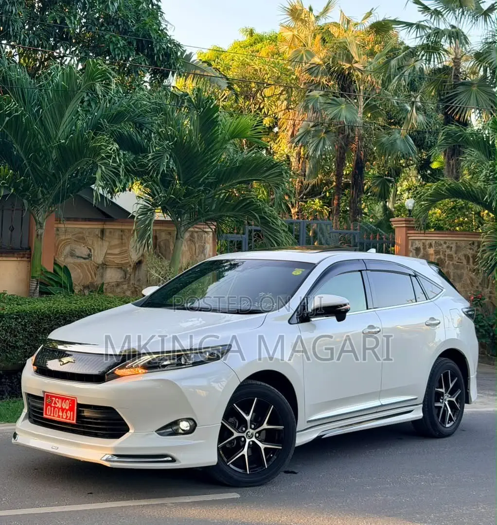 Toyota Harrier 2017 White