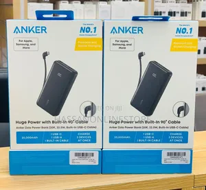 Anker A110eh11 20000mah 22.5w Power With Built-in USB-C Cable