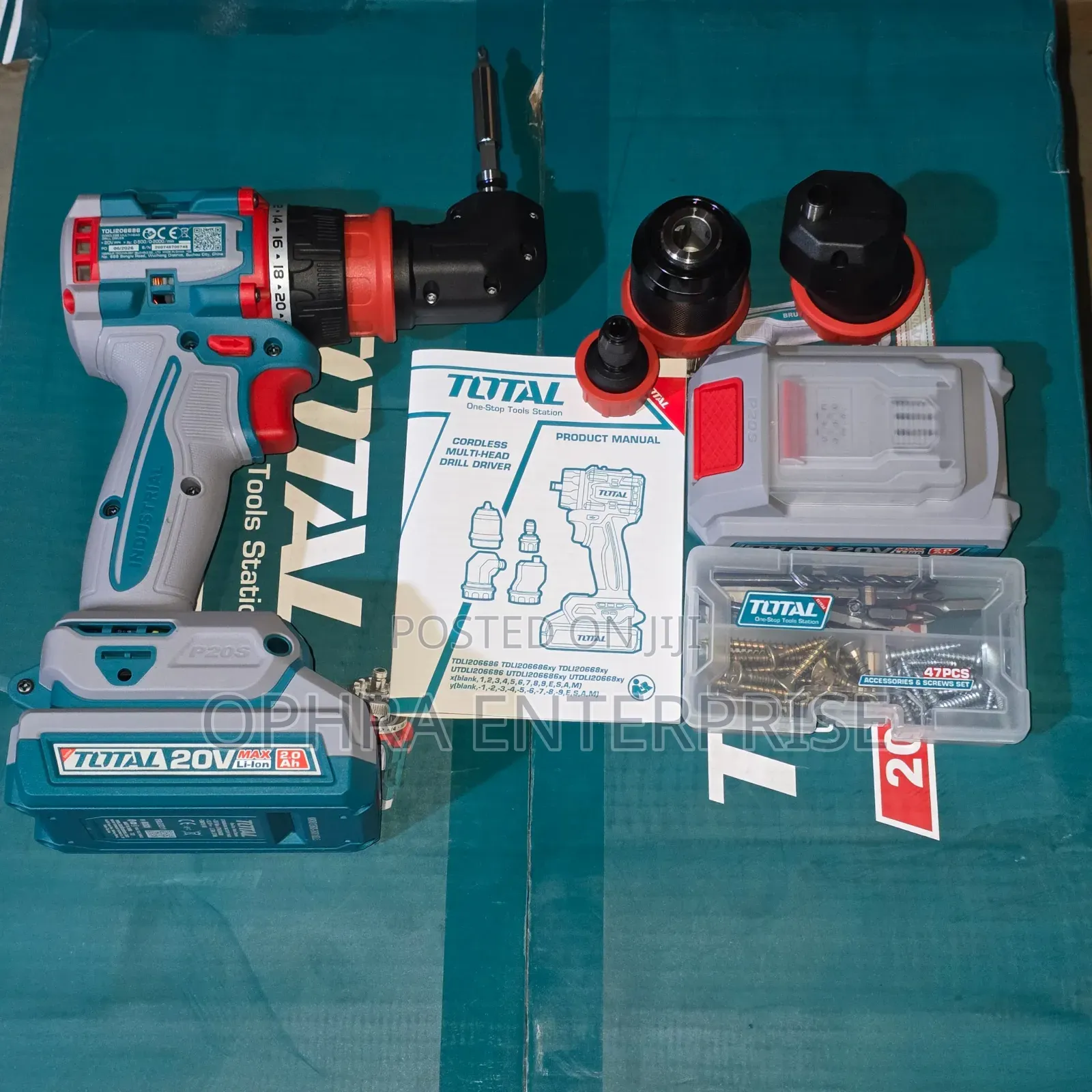 Cordless Mult-Head Drill Driver