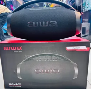 AIWA AWS01P Portable Boombox Speaker – Sauti Nzito Ya Watt 300