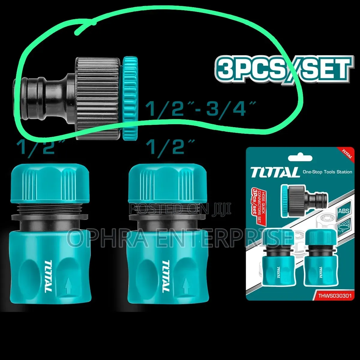 5pcs Twist Nozzle Set