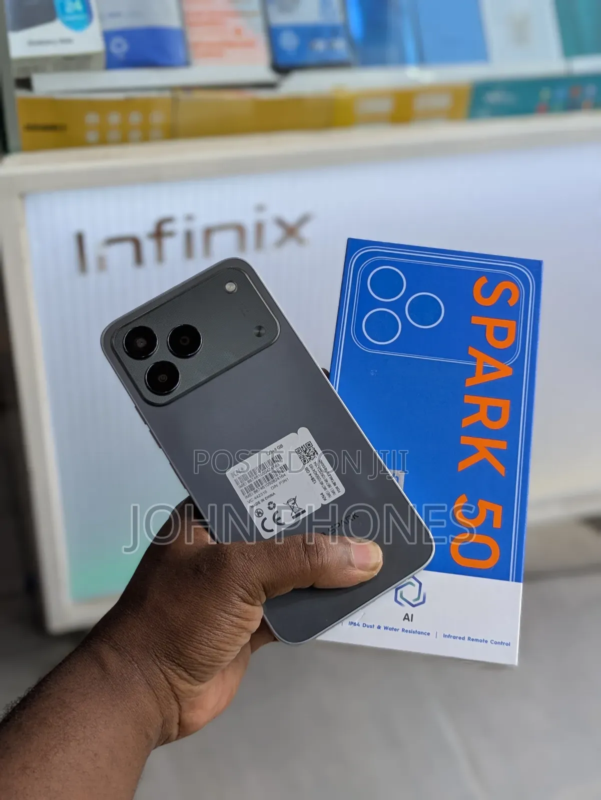 New Tecno Spark 50 128 GB Black