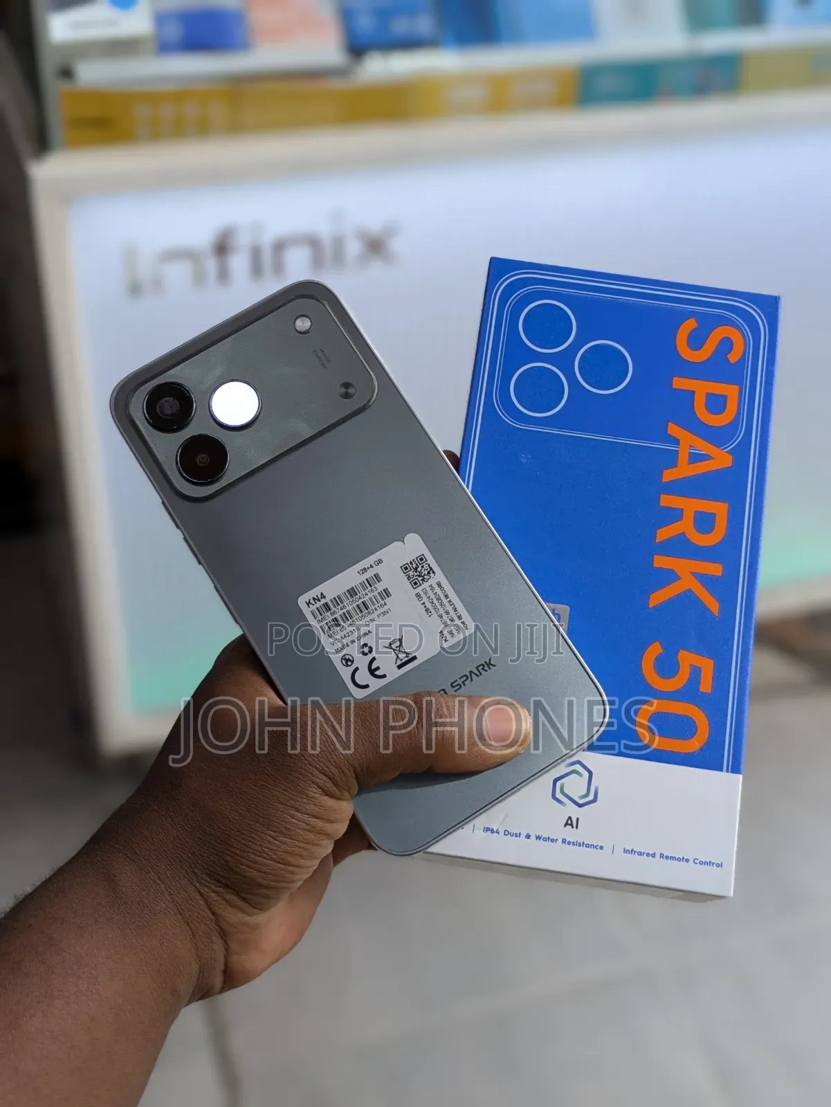 New Tecno Spark 50 128 GB Black