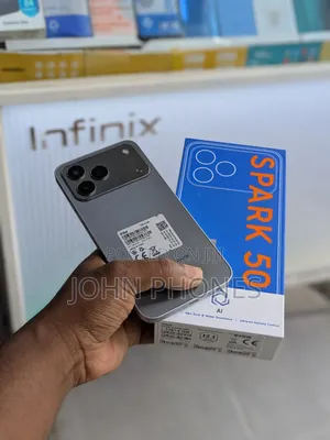 New Tecno Spark 50 128 GB Black