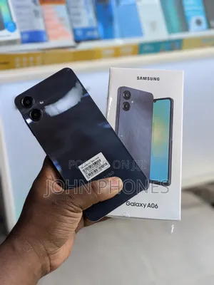 New Samsung Galaxy A06 128 GB Black