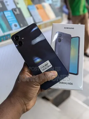 New Samsung Galaxy A06 128 GB Black