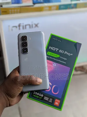 New Infinix Hot 60 Pro+ 256 GB Gray