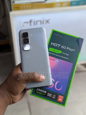 New Infinix Hot 60 Pro+ 256 GB Gray