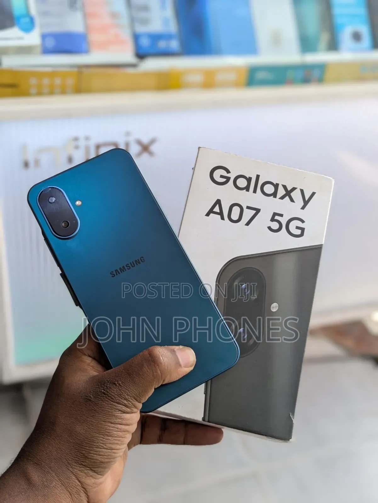 New Samsung Galaxy A07 5G 128 GB Blue