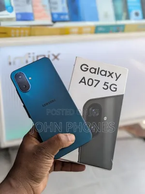 New Samsung Galaxy A07 5G 128 GB Blue
