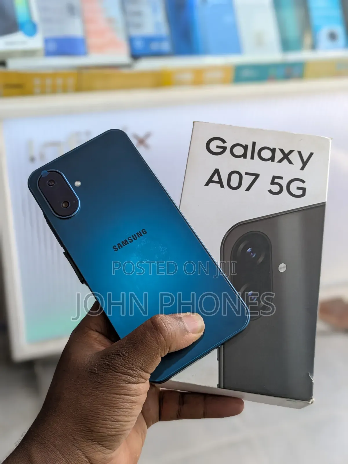 New Samsung Galaxy A07 5G 128 GB Blue